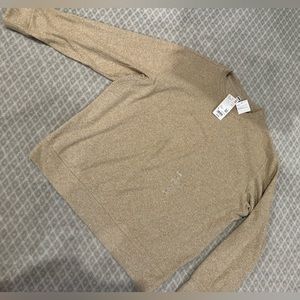 NWT Uniqlo women’s soft knitted fleece crew neck size L